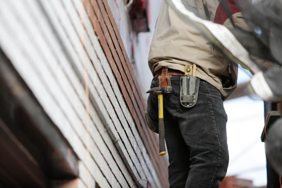 Illustrative photograph of construction Worker
