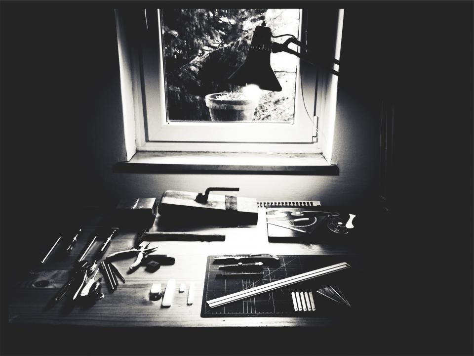 Illustrative photograph of tools Supplies